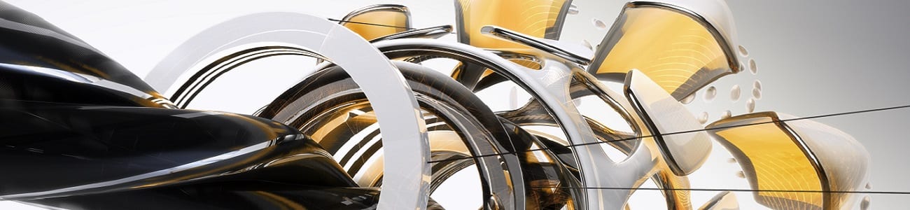 Inventor Training Header_FINAL Horizontal version of the 2014 hero image for Inventor LT and AutoCAD Inventor LT Suite. Rendering of an abstract composition designed and rendered in Autodesk(R) 3ds Max(R) software.