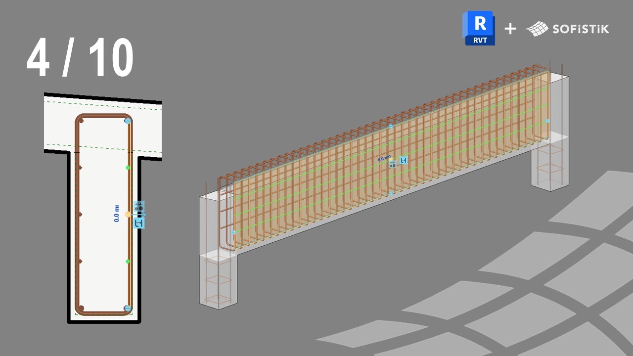 Revit + SOFiSTiK Armatures 4/10 - Contraintes d'armature